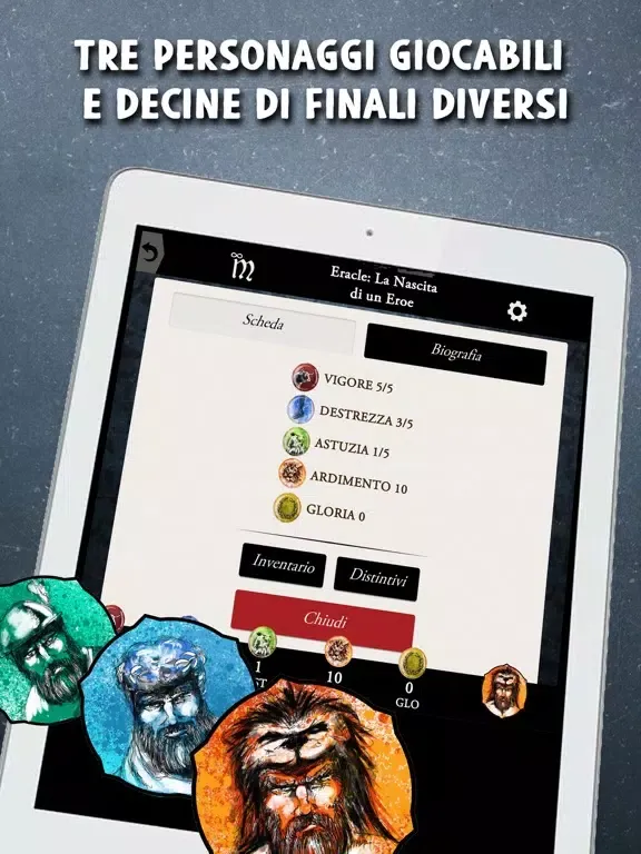 Capturas de pantalla de Eracle, Nascita Di Un Eroe iPad 
