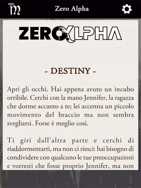 Zero Alpha Destiny iPad 应用截图