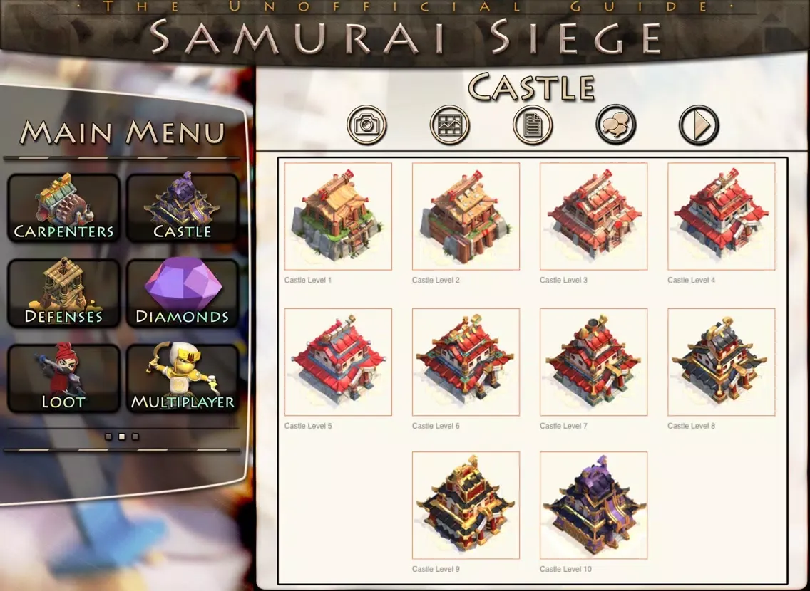 Guide for Samurai Siege - Tips, Tacticts and Strategies - The Unofficial Guide iPad  Screenshots