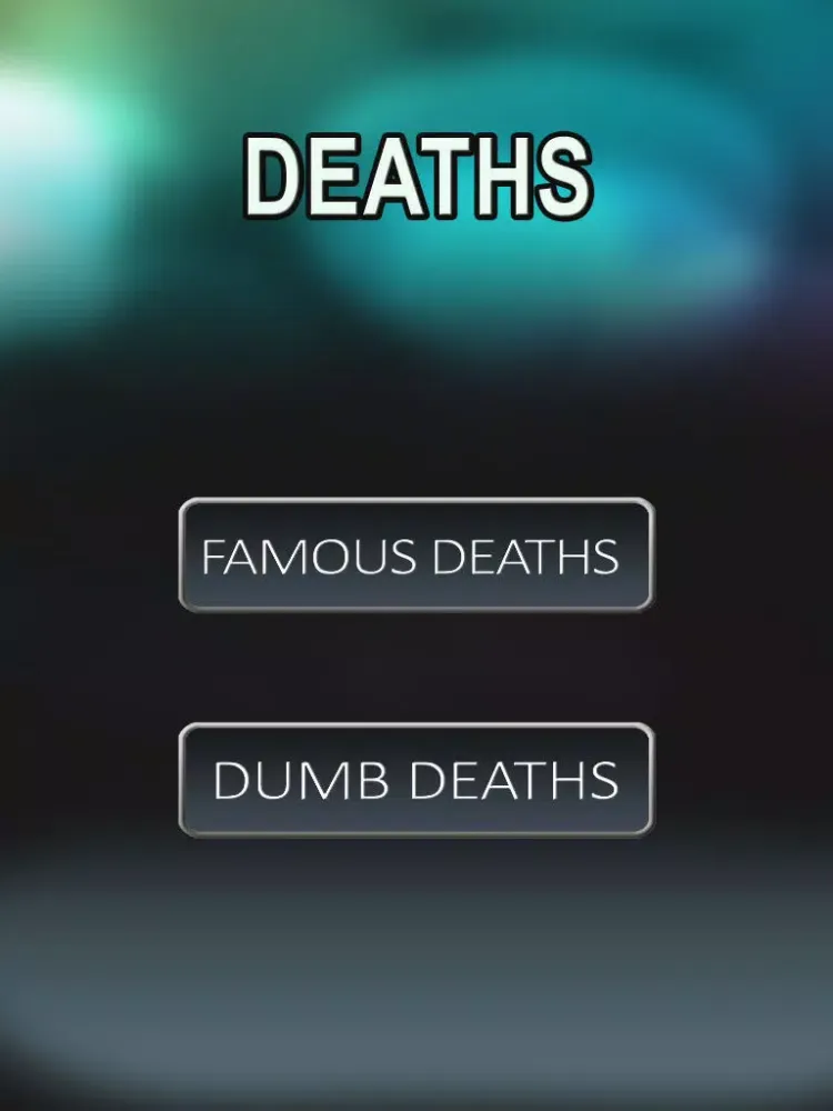 Zrzuty ekranu Famous Deaths FREE iPad 
