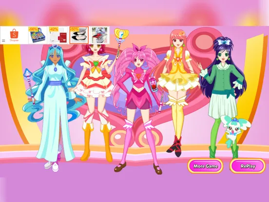Sailor Dressup 2 iPad  Screenshots