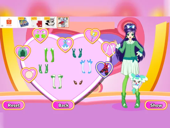 Sailor Dressup 2 iPad  Screenshots