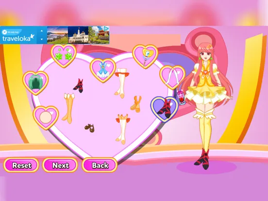 Sailor Dressup 2 iPad  Screenshots