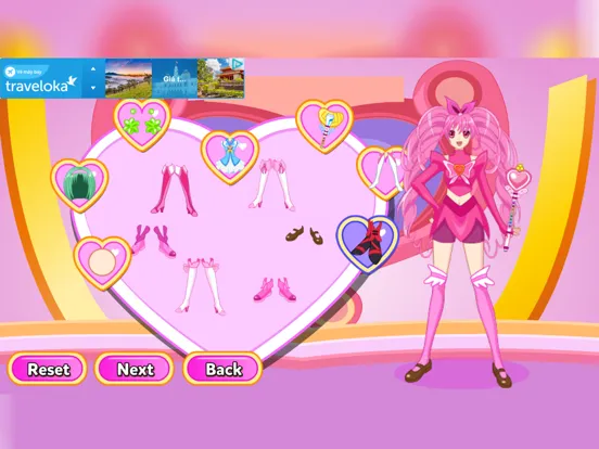 Sailor Dressup 2 iPad  Screenshots