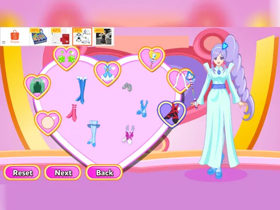 Sailor Dressup 2 iPad  Screenshots
