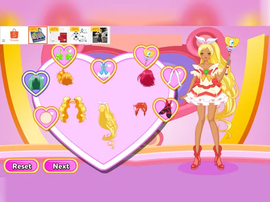 Sailor Dressup 2 iPad  Screenshots