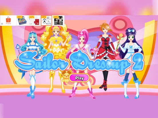 Sailor Dressup 2 iPad  Screenshots