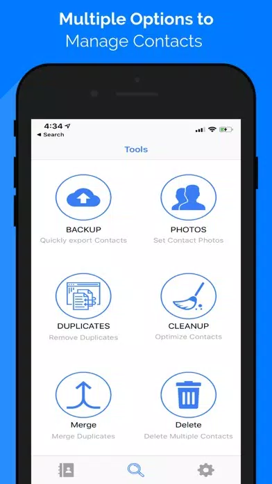 Contacts Manager应用截图