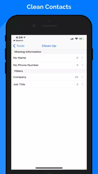 Contacts Manager应用截图