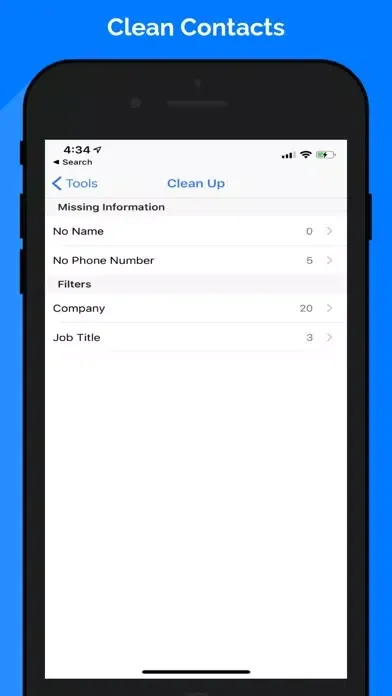 Contacts Manager应用截图