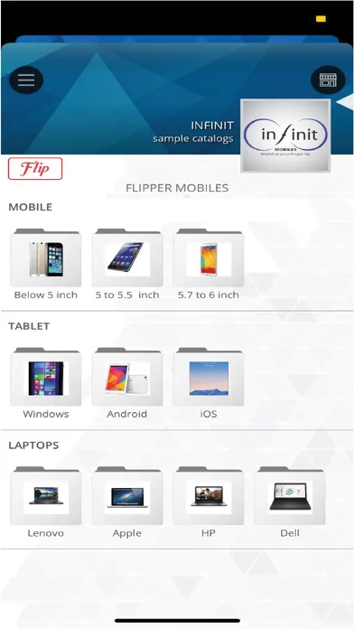 Скриншоты Flipper Catalogs