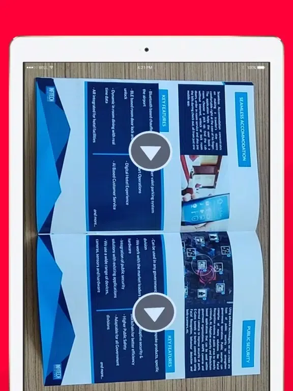 Infitech Brochure iPad 應用截圖