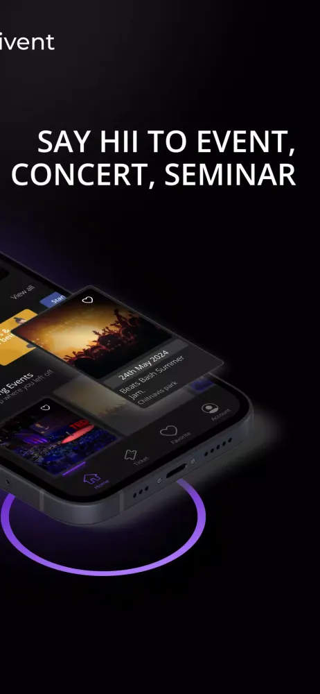 Screenshot di infivent | Events & Experience