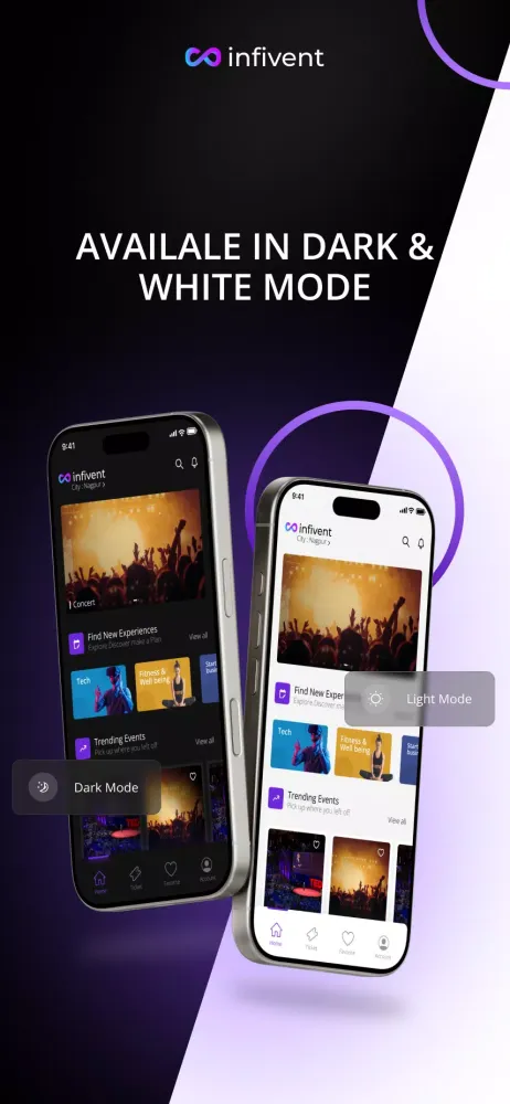 Screenshot di infivent | Events & Experience
