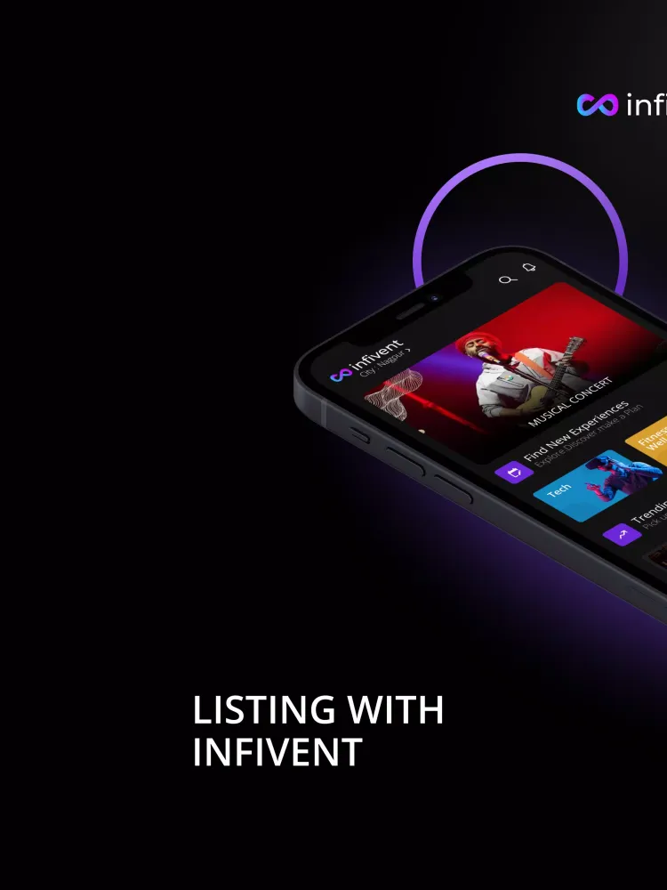 Screenshot di infivent | Events & Experience