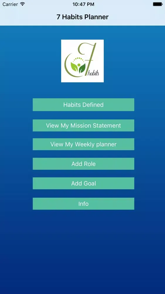 7 Habits Planner Ekran Görüntüleri