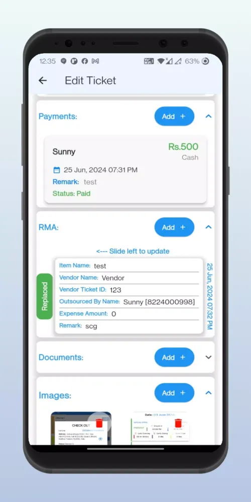 Capturas de pantalla de ISF Attendance, Payroll, CRM