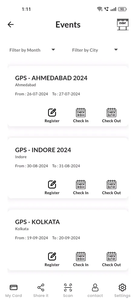 GPS iConnect Screenshots