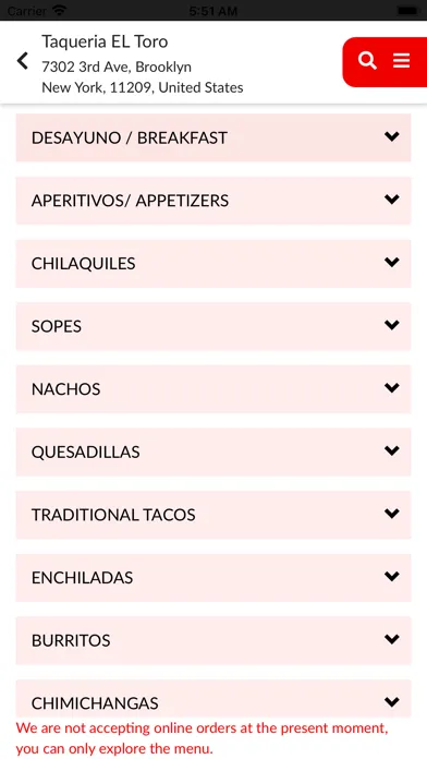 Скриншоты Taqueria EL Toro