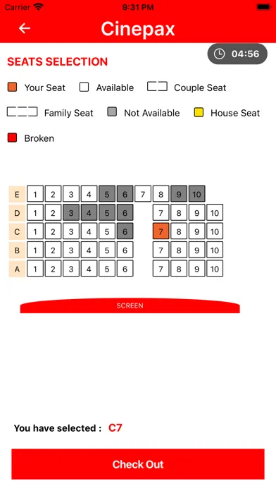 Cinepax - Movie Tickets سکرین شاٹس