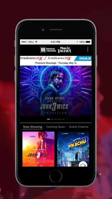 Marcus Theatres & Movie Tavern 스크린샷