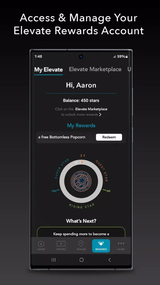 Elevate Screenshots
