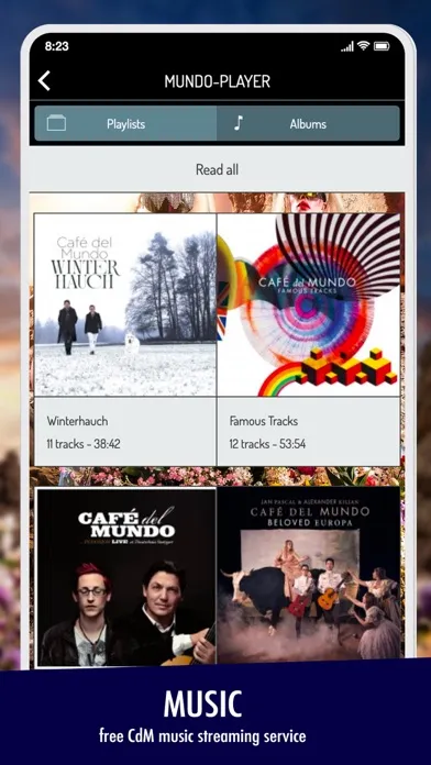 mundo-App سکرین شاٹس