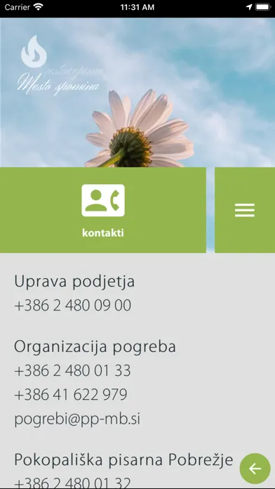 Zrzuty ekranu Mesto spomina