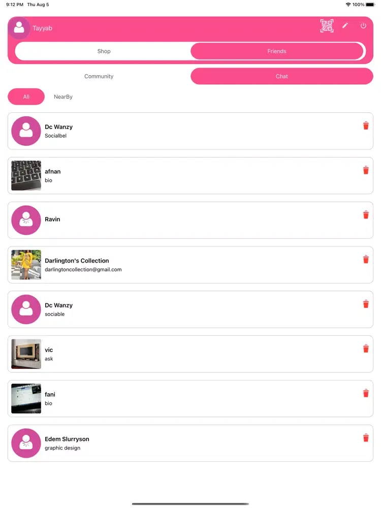 Cocky App iPad 应用截图