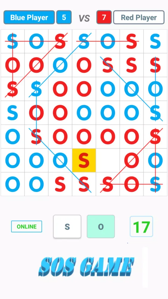 SOS Game سکرین شاٹس