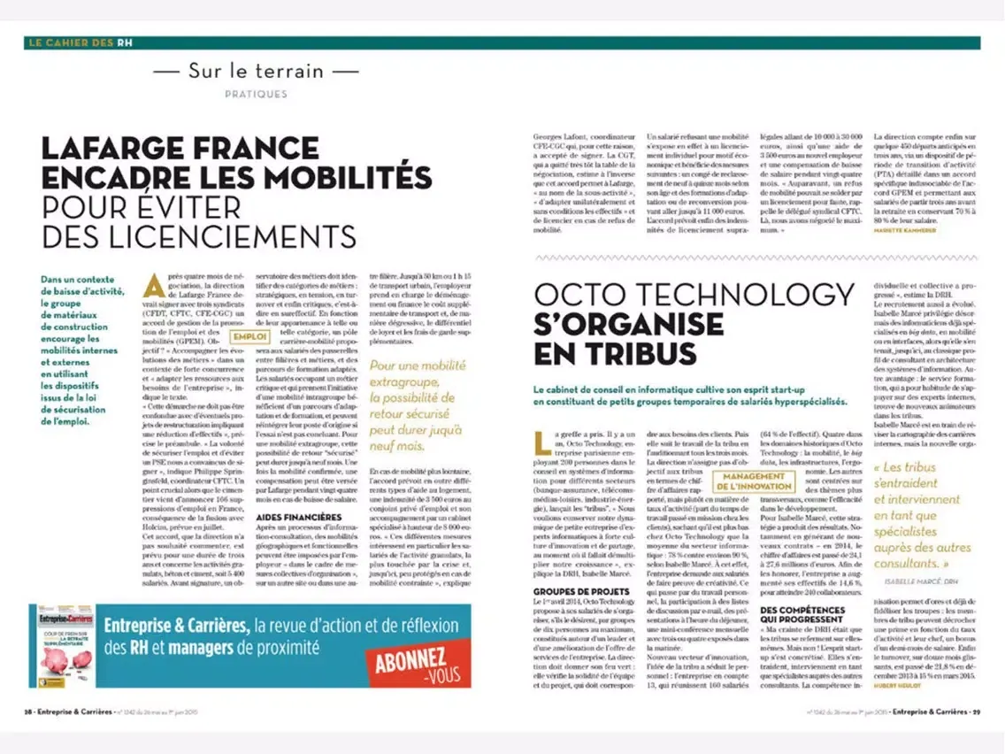 Entreprise et Carrières Hebdo iPad  سکرین شاٹس