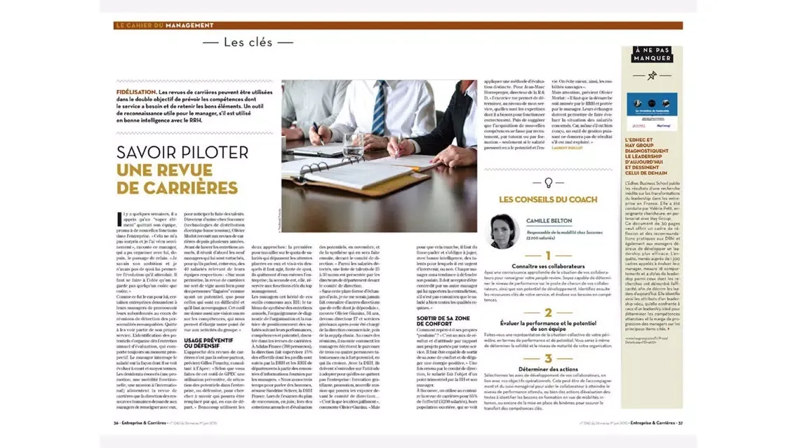 Entreprise et Carrières Hebdo سکرین شاٹس