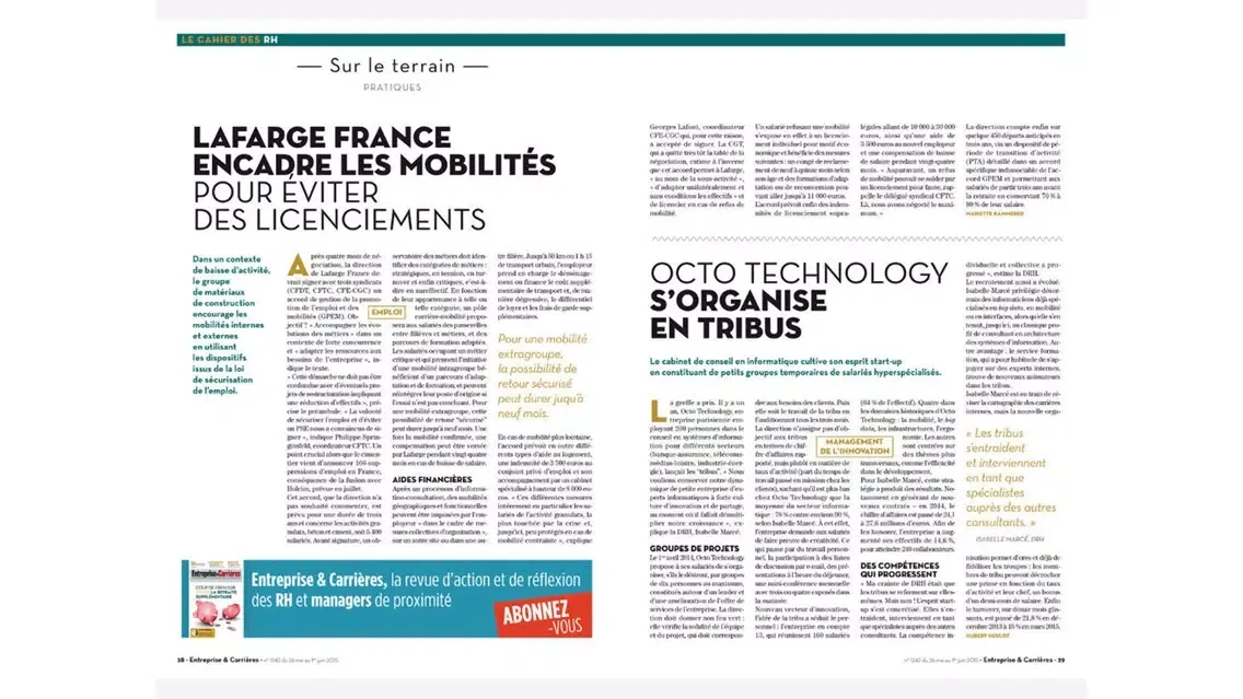 Entreprise et Carrières Hebdo سکرین شاٹس