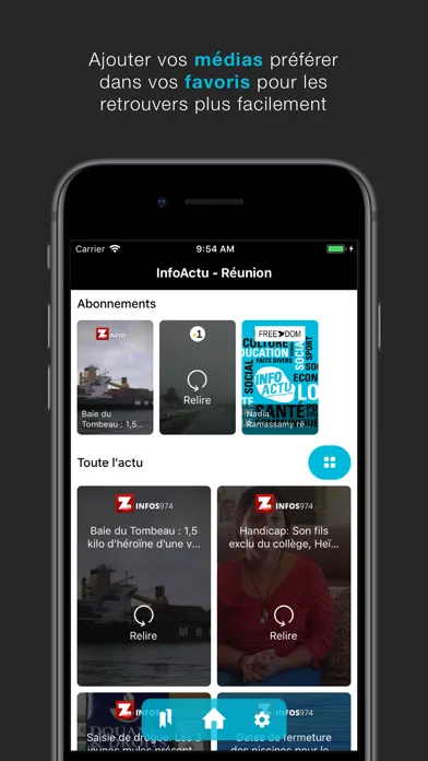 infoActus Réunion 974 Screenshots