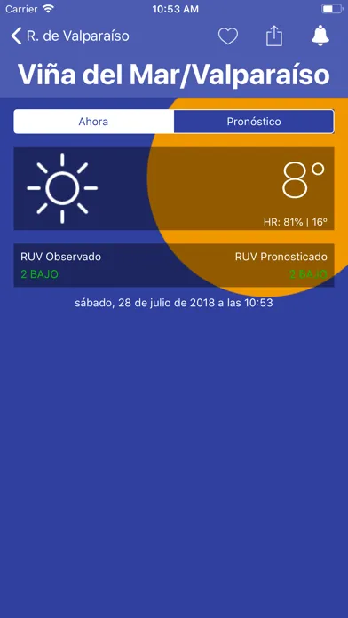 Meteorología Chile应用截图