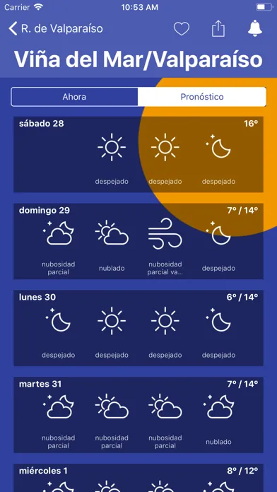 Meteorología Chile应用截图