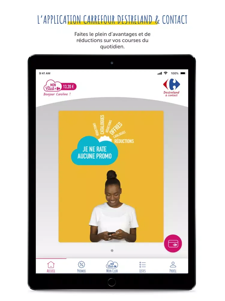 صور Carrefour Destreland & Contact iPad 