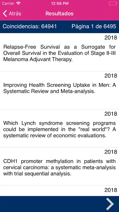 Cochrane México App স্ক্রিনশট