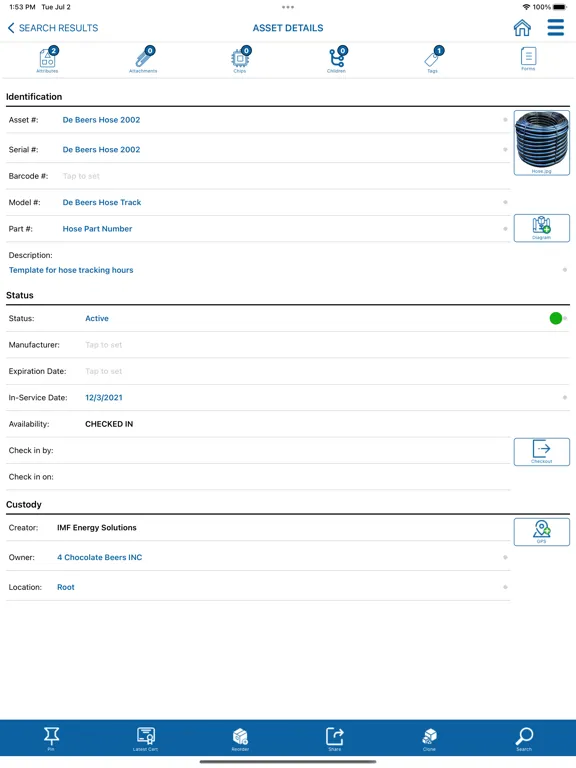 TESSALink iPad  Screenshots