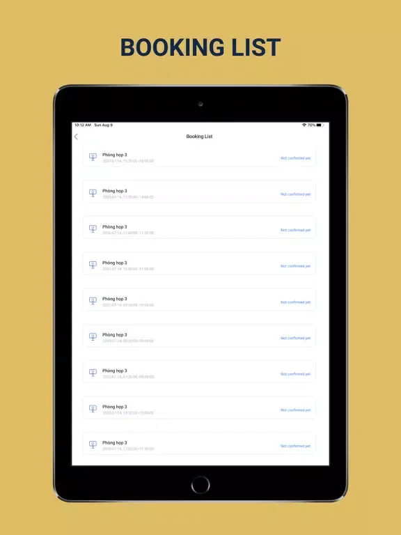 MyPSA iPad 應用截圖