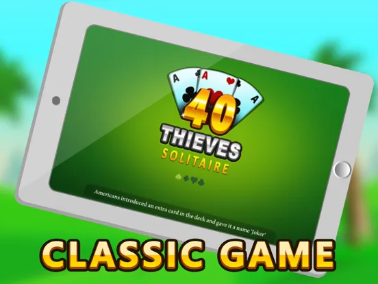 Ảnh chụp màn hình của Forty Thieves Solitaire (New) iPad 