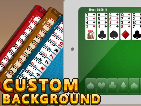 Ảnh chụp màn hình của Forty Thieves Solitaire (New) iPad 