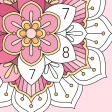 Color by Number – Mandala Book