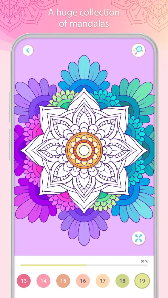 Color by Number – Mandala Book Screenshots