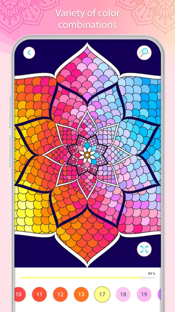 Color by Number – Mandala Book Screenshots