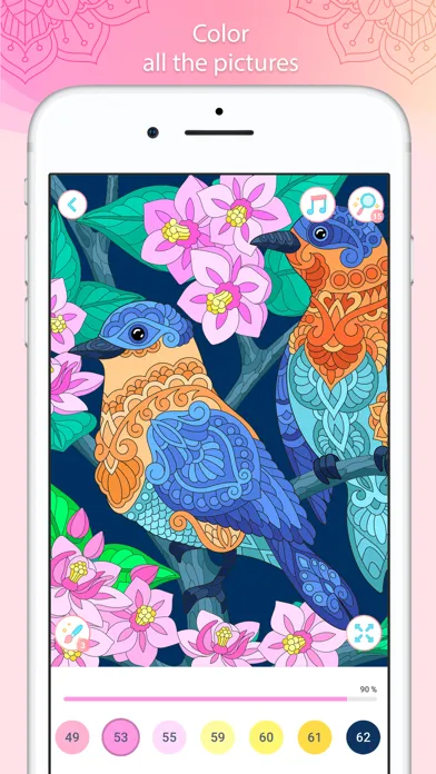 Color by Number – Mandala Book 스크린샷