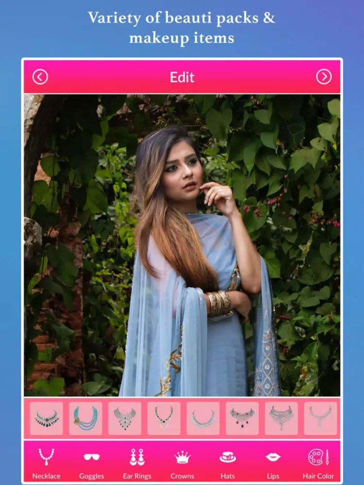 Capturas de tela do Beauty Women Photo Editor iPad 