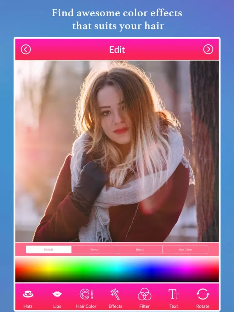 Capturas de tela do Beauty Women Photo Editor iPad 