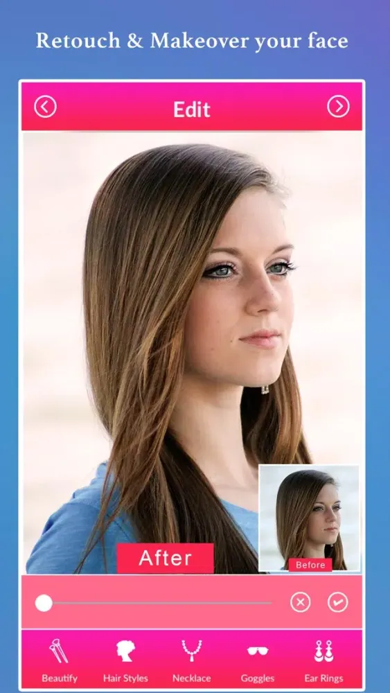 Capturas de tela do Beauty Women Photo Editor