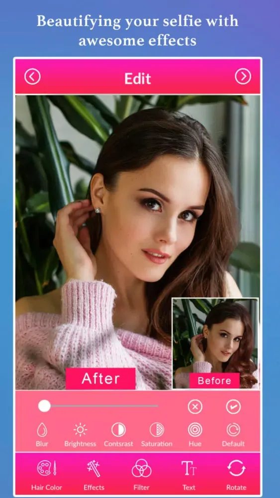 Capturas de tela do Beauty Women Photo Editor